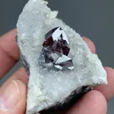 Cinnabar with Quartz - image 2