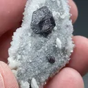 Cinnabar with Quartz, Dolomite - image 2