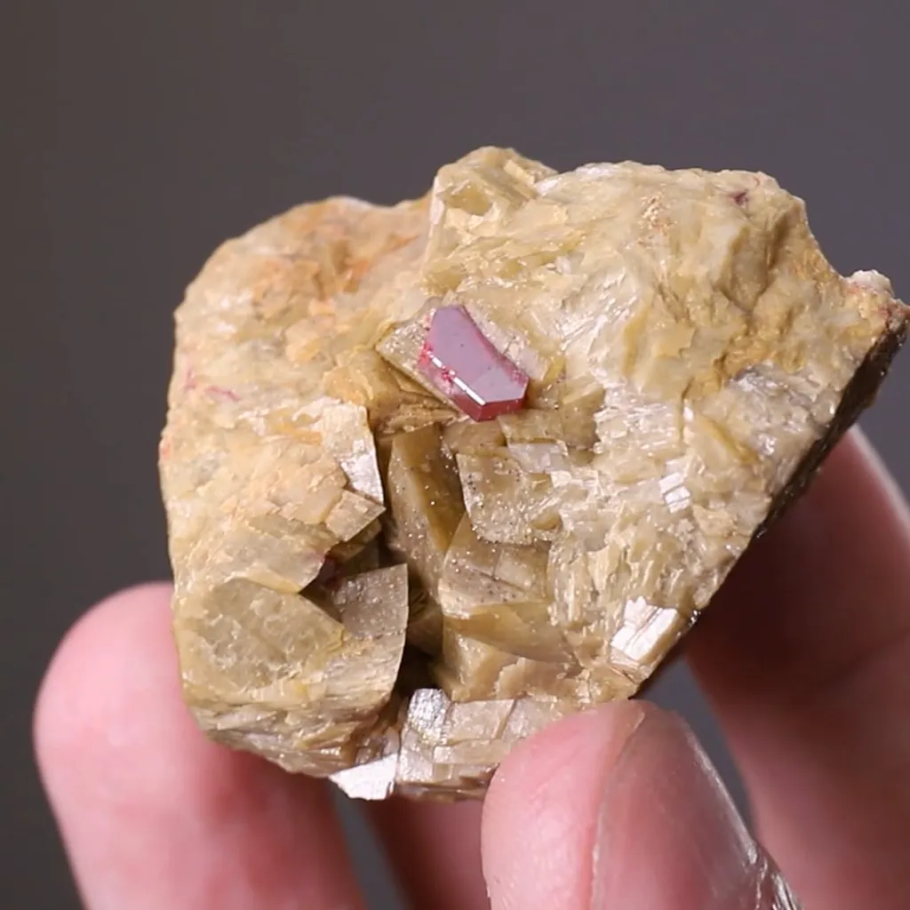 Cinnabar with Siderite - image 2