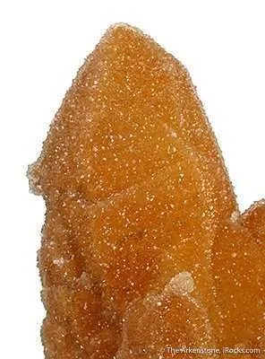 Citrine on Quartz And Danburite - image 2