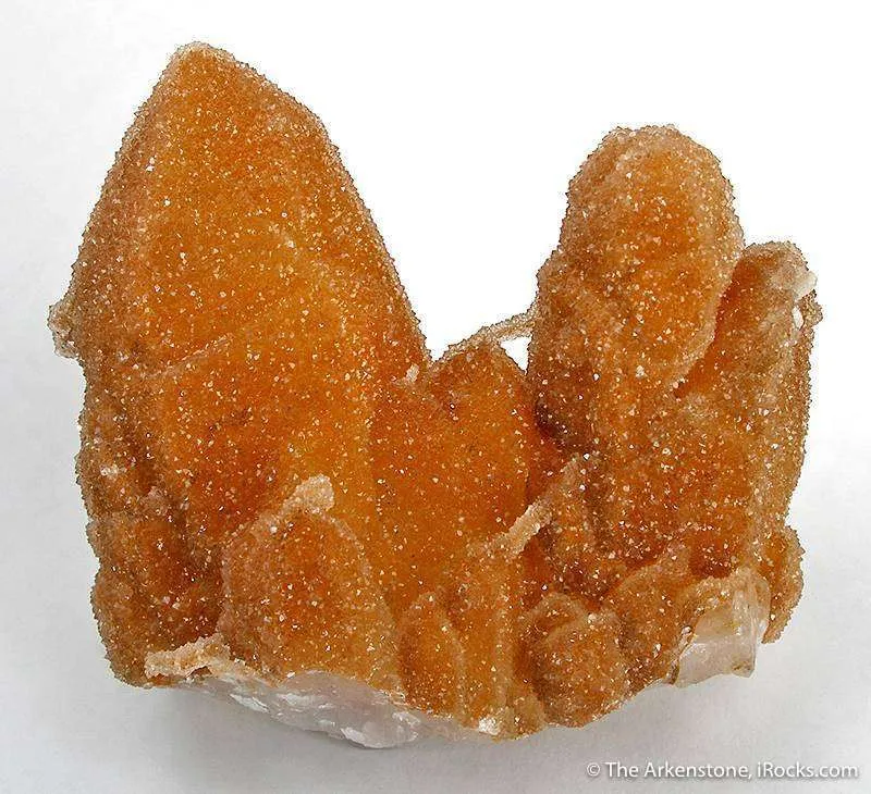 Citrine on Quartz And Danburite image
