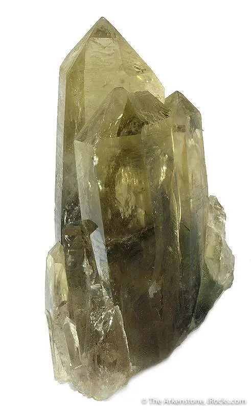 Citrine With Chlorite Inclusions image