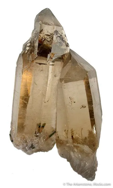 Citrine With Tourmaline Inclusions - image 1