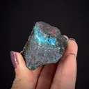 Claringbullite, Brochantite, Malachite, Cuprite - image 1