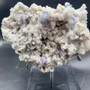 Classic Yaogangxian “Blue‑and‑White Porcelain” Fluorite, Cubic Purple‑edge Fluorite & Dolomite Association, Geological Collecting Raw Ore - image 2