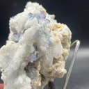 Classic Yaogangxian “Blue‑and‑White Porcelain” Fluorite, Cubic Purple‑edge Fluorite & Dolomite Association, Geological Collecting Raw Ore - image 8