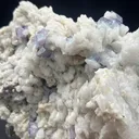 Classic Yaogangxian “Blue‑and‑White Porcelain” Fluorite, Cubic Purple‑edge Fluorite & Dolomite Association, Geological Collecting Raw Ore - image 4