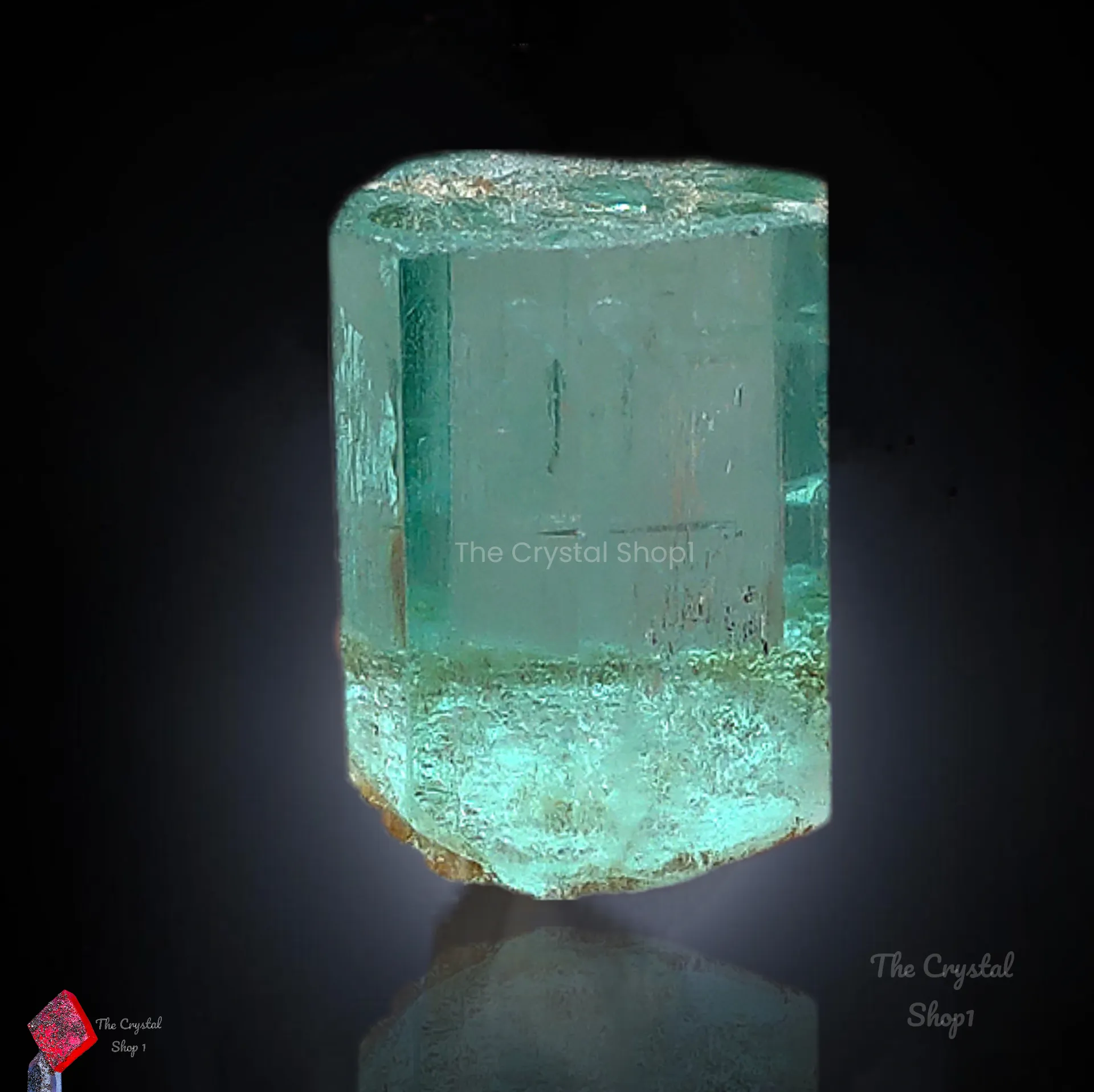 Clear Blue Aquamarine Beryl - image 3