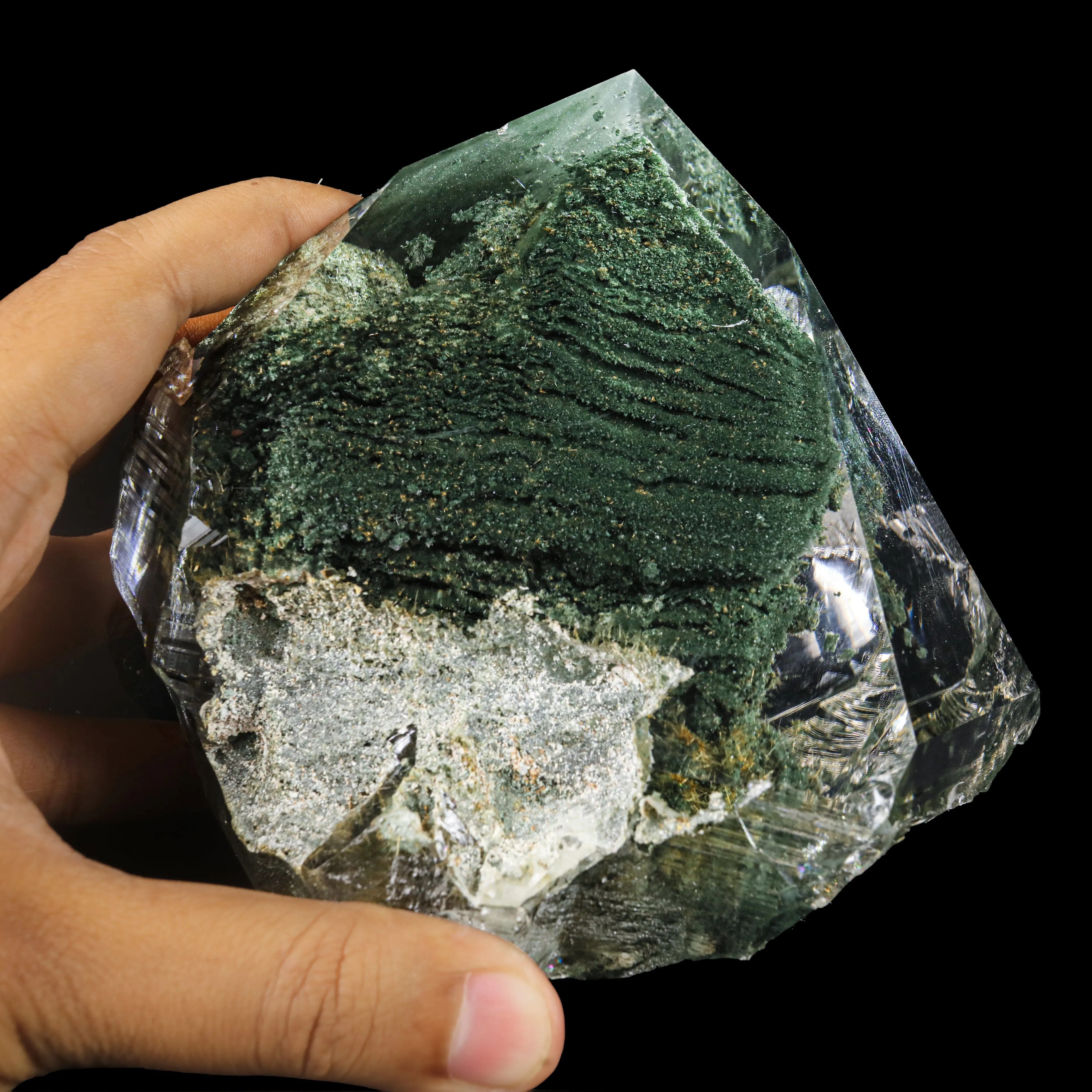 Clear Himalayan Quartz Rare one Natural Mineral Specimen USA - image 5