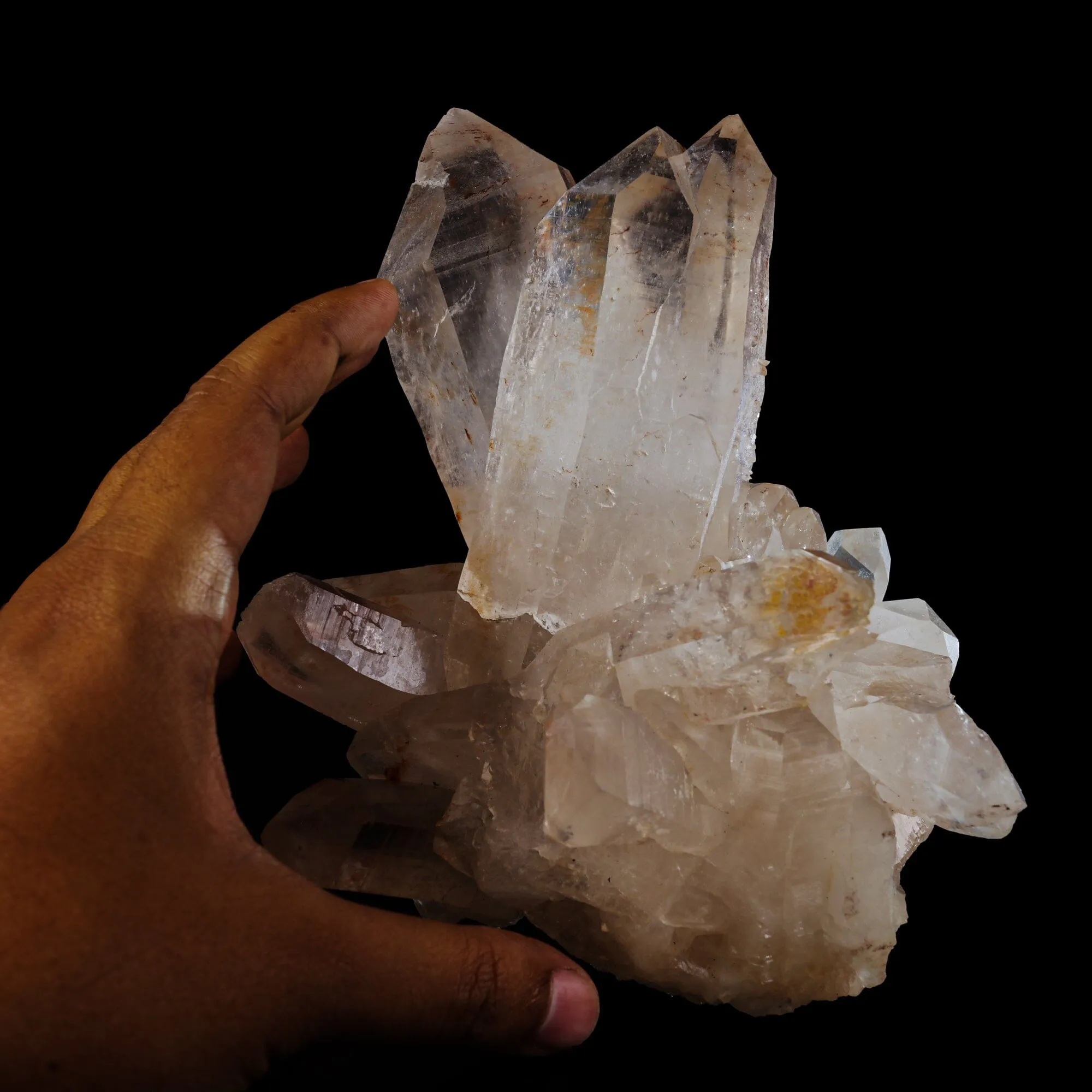 Clear Himalayan Quartz Rare one Natural Mineral Specimen USA - image 4