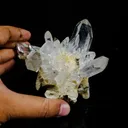 Clear Quartz Cluster – High-Vibration Crystal Points Mineral Specimen - image 6