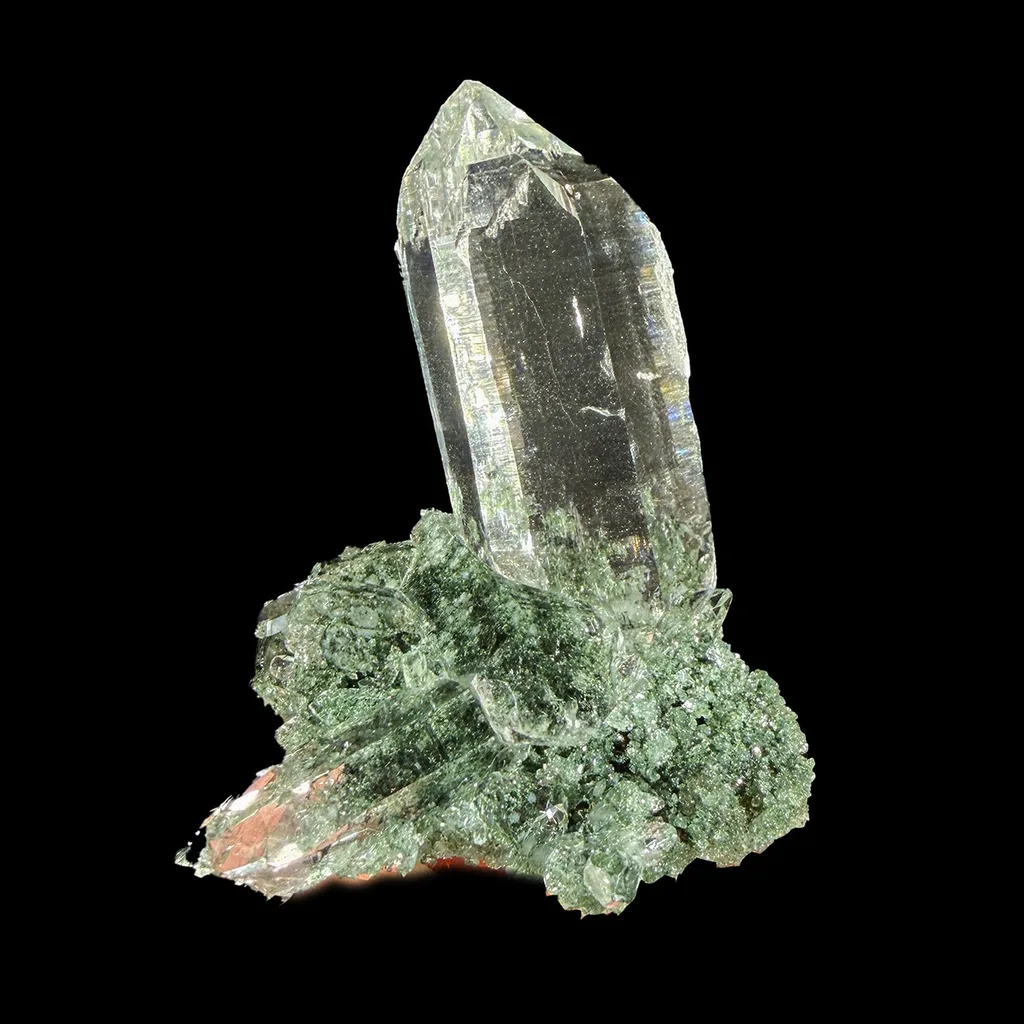 Clear Quartz Cluster – High-Vibration Crystal Points Mineral Specimen - image 2