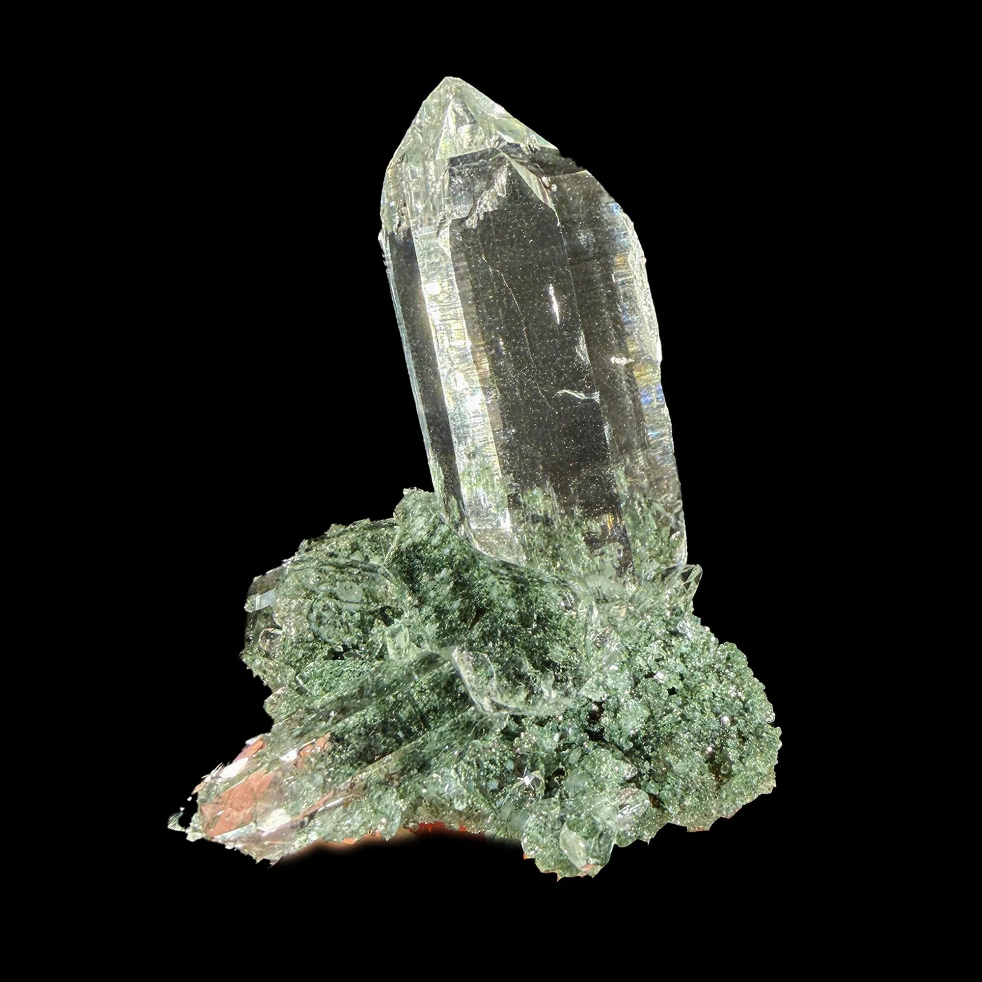 Clear Quartz Cluster – High-Vibration Crystal Points Mineral Specimen - image 2