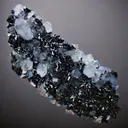 Clear Quartz Cluster with Green Epidote Specimen - image 5