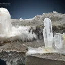 Clear Sharp Faden Quartz on Matrix from Pakistan - image 3