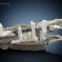 Clear Sharp Faden Quartz on Matrix from Pakistan - image 4