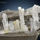 Clear Sharp Faden Quartz on Matrix from Pakistan - image 5