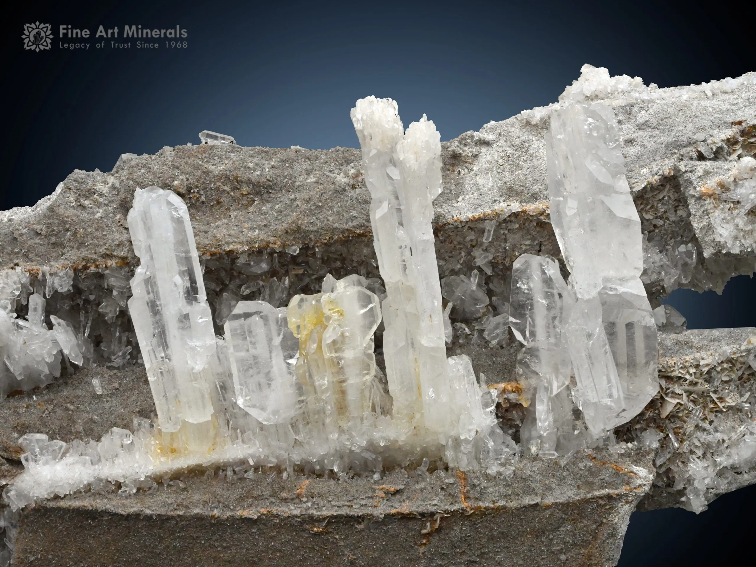 Clear Sharp Faden Quartz on Matrix from Pakistan - image 5