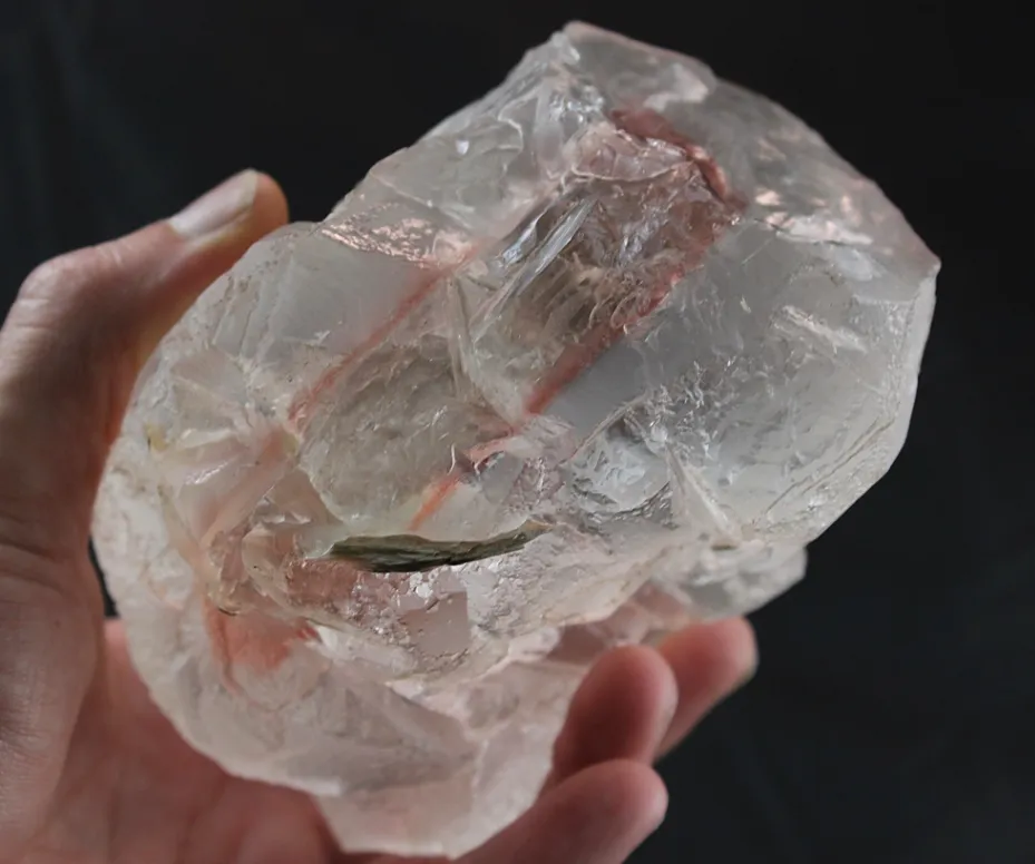 Clear to Pink Fluorite from Chumar Bakhoor, Pakistan - image 2