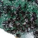 Clinoatacamite on Quartz - image 6