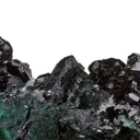 Clinoatacamite (twinned) on Quartz - image 5
