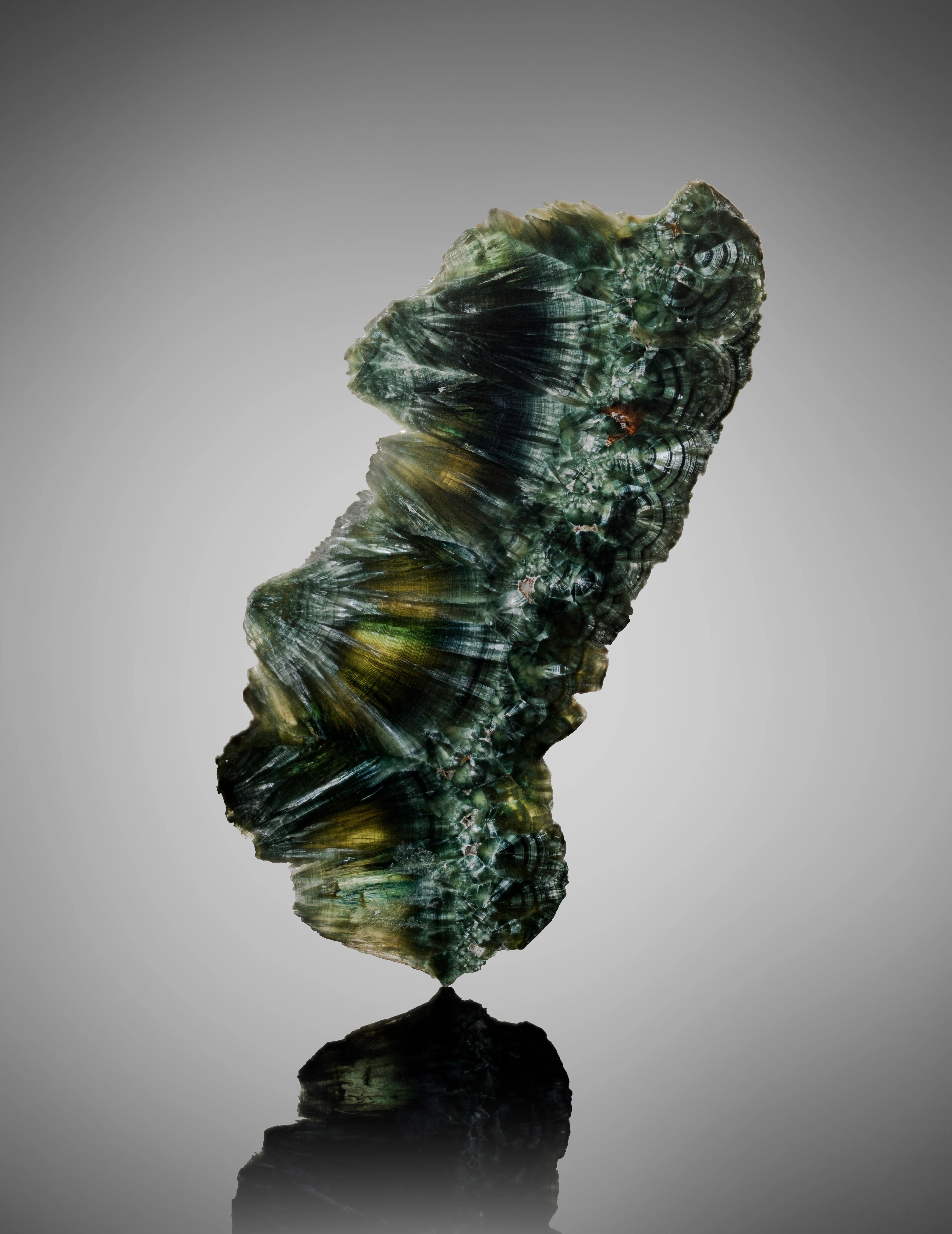 Clinochlore from Russia, Irkutsk Oblast, Korshunovskoye iron deposit - image 1