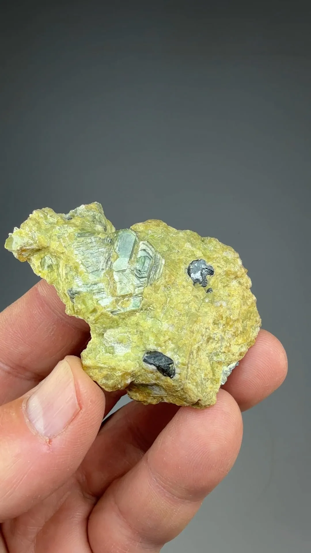 Clinochlore with Ilmenite - image 2