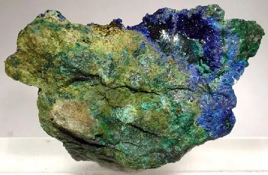 Clinoclase, Azurite image