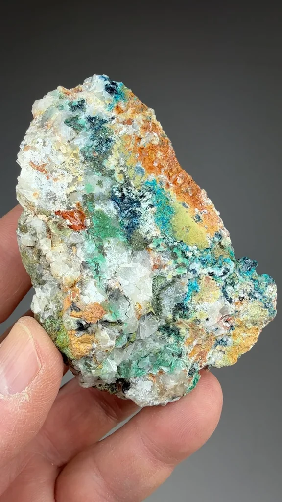 Clinoclase from Wheal Gorland, England, UK - image 2
