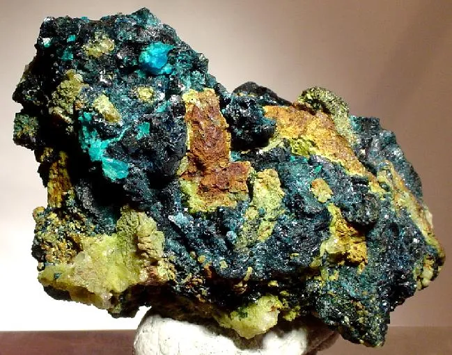 Clinoclase, Liroconite image