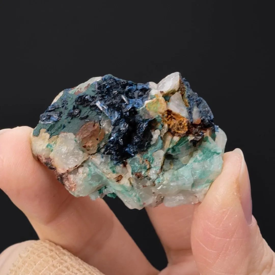 Clinoclase on CORNUBITE - image 2