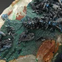 Clinoclase on CORNUBITE - image 1