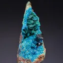 Clinoclase on Liroconite - image 1