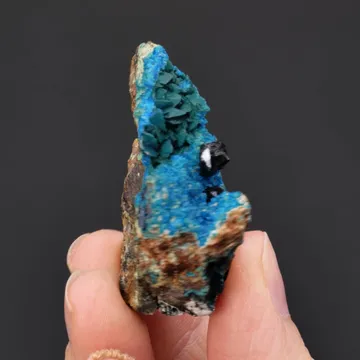 Clinoclase on Liroconite