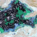 Clinoclase with Cornubite - image 1