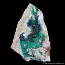 Clinoclase with Cornubite - image 2