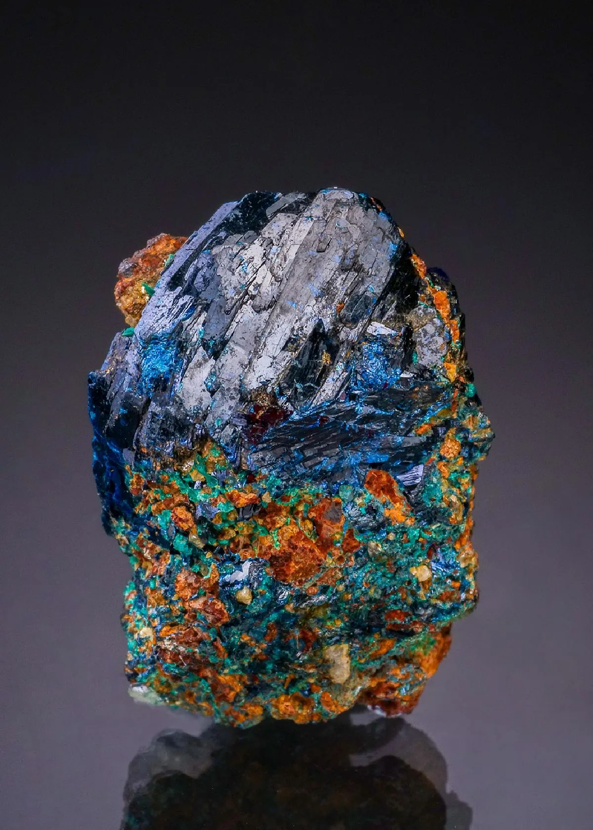 Clinoclase with Liroconite - image 1