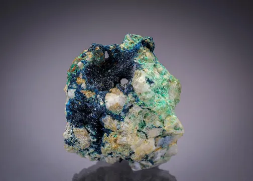 Clinoclase with Liroconite