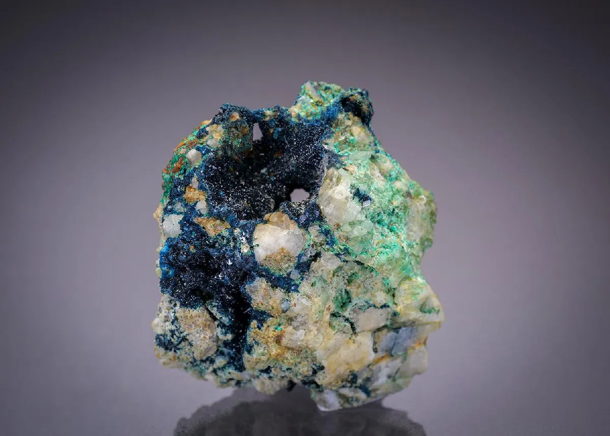 Clinoclase with Liroconite - image 1