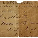 Clinoclase With Neat Old Smithsonian Label - image 3