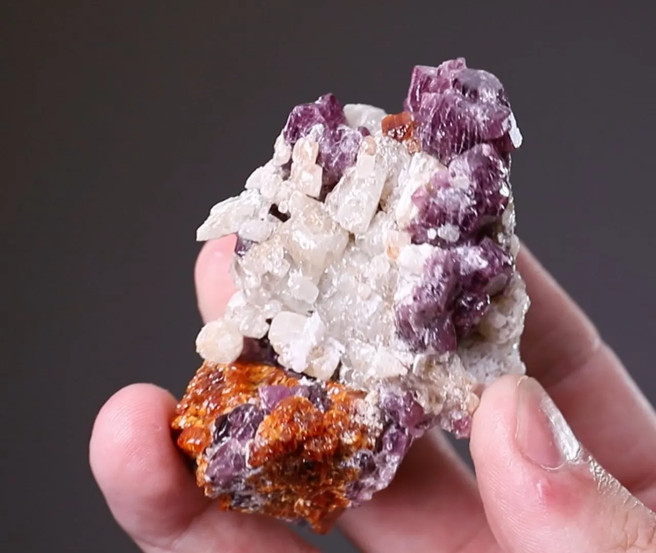 Clinohumite with Chondrodite and Spinel - image 2