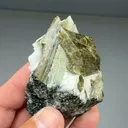 Clinozoisite with Calcite - image 2