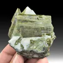 Clinozoisite with Calcite - image 1