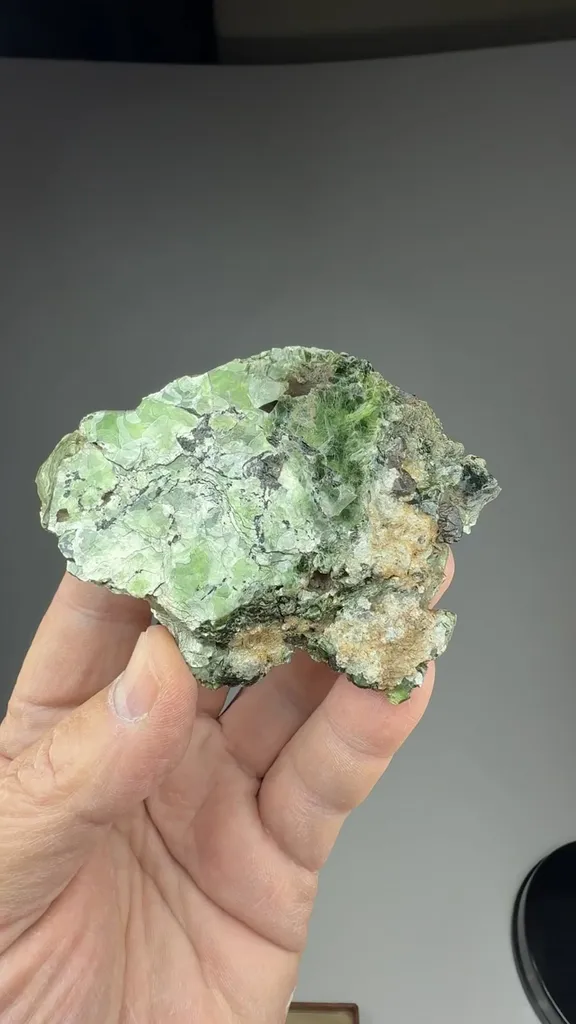 Clintonite (var. Valuevite) with Perovskite - image 2