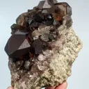 Closed Gwindel Smoky Quartz - Mont-Blanc, France - image 10