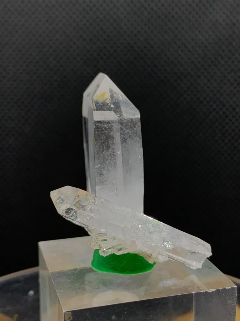 Cloudy Inclusion Faden Quartz Crystal with Baby Side Crystal 13g | 31Γ35Γ28 mm - image 2