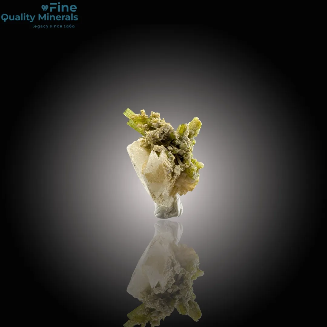 Clustered Tourmaline Bunch on Feldspar - image 4