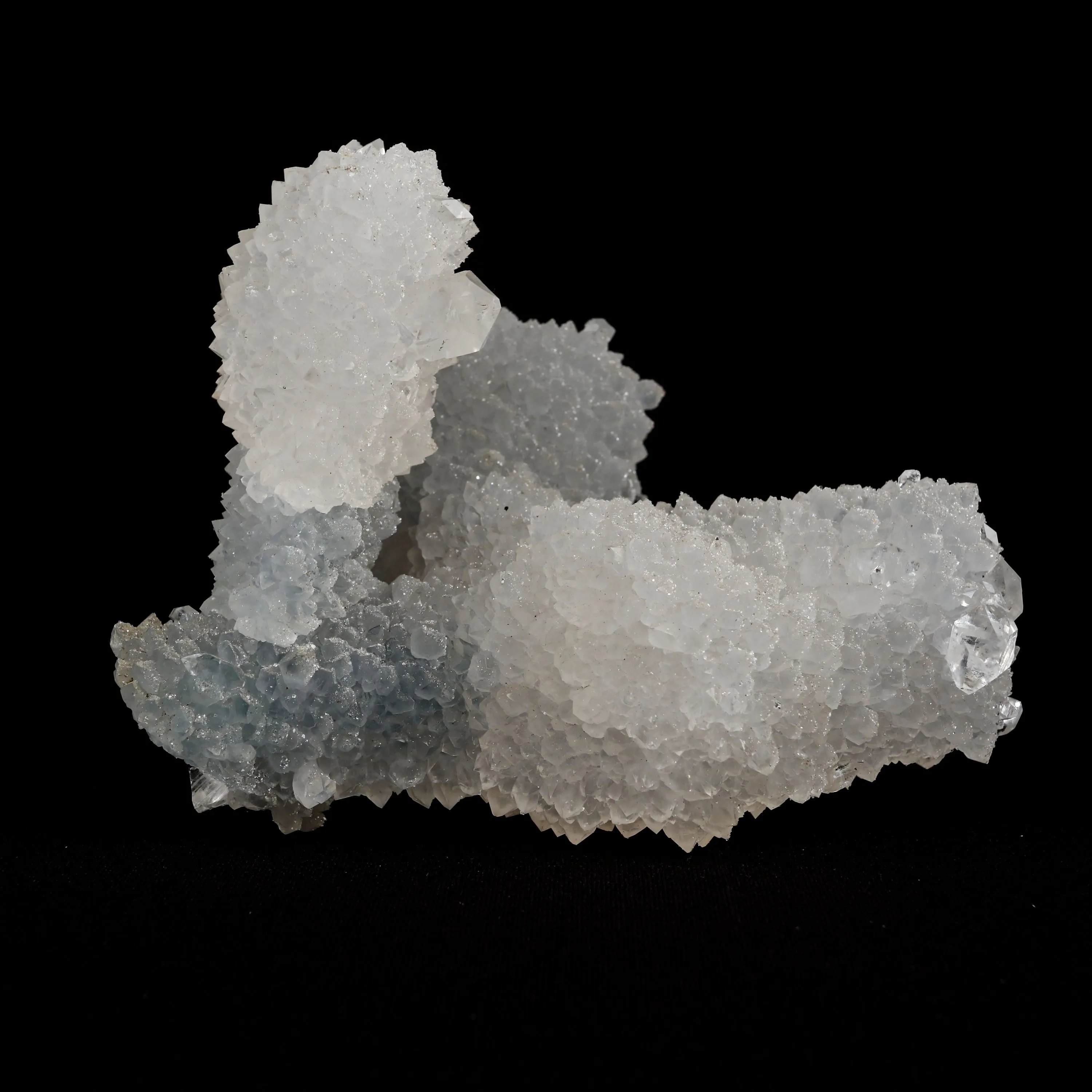 Coated Calcite On MM Quartz Natural Mineral Specimen - image 1