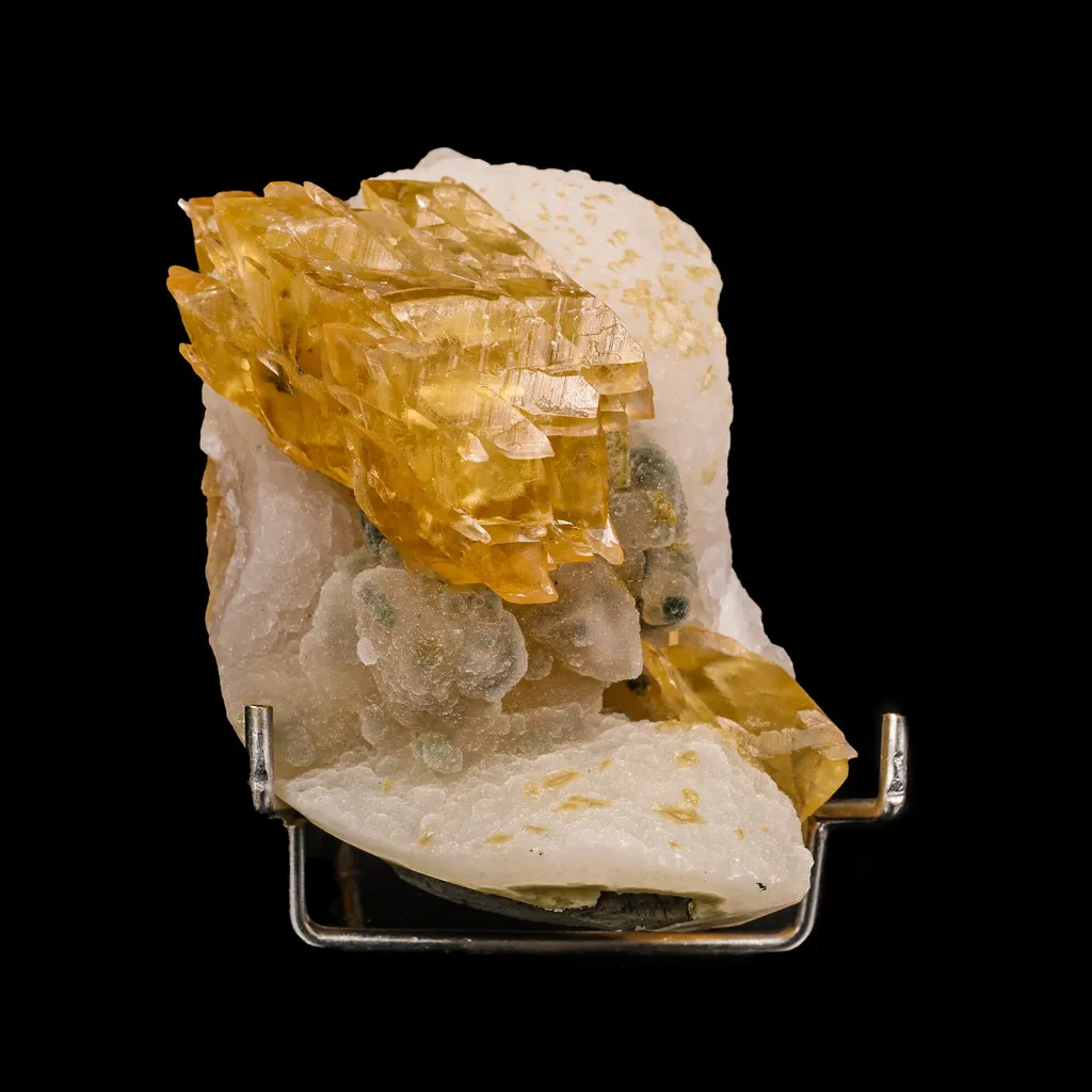 Coated Calcite Rare Find Natural Mineral Specimen image
