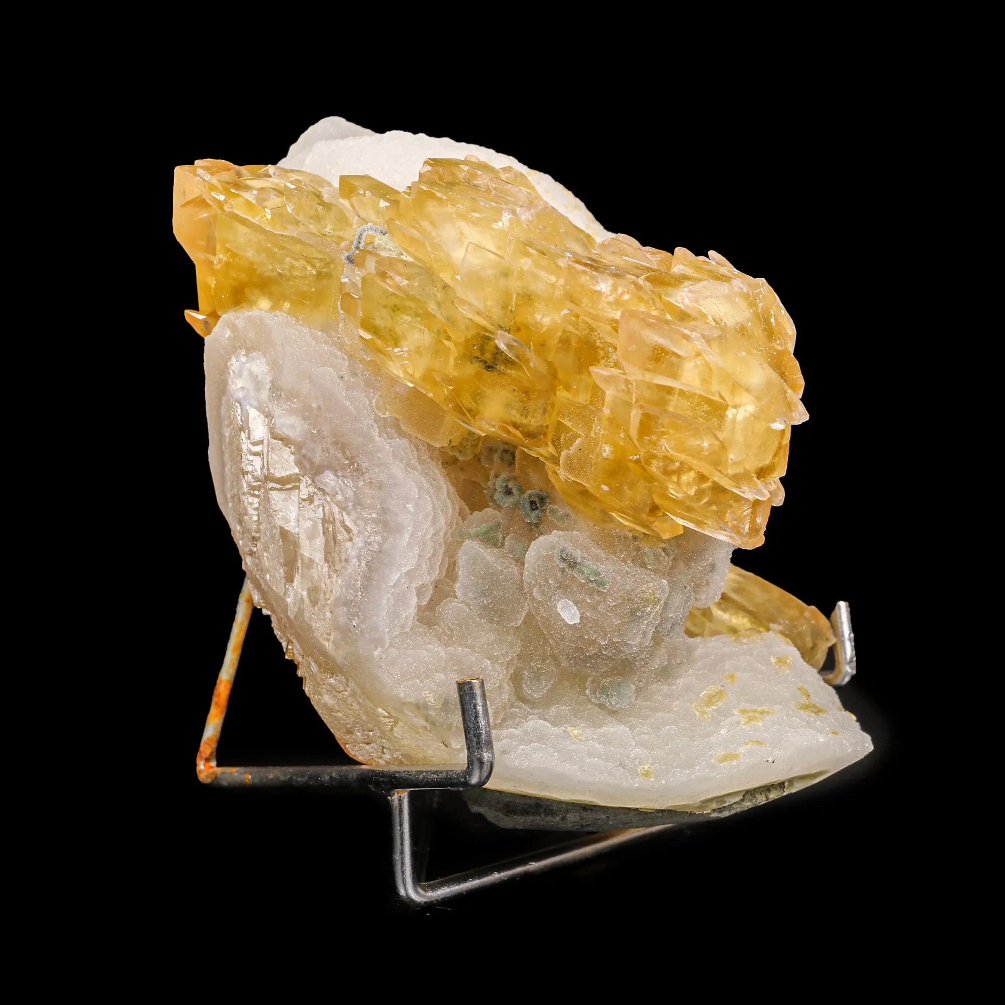 Coated Calcite Rare Find Natural Mineral Specimen - image 2